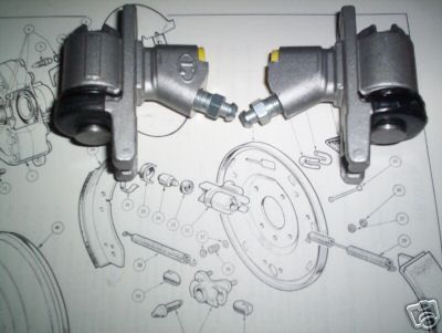 REAR BRAKE WHEEL CYLINDERS x2 (Ginetta G15)